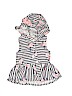 Cynthia Rowley TJX 100% Cotton Stripes Pink Vest 9-12 MO / 12 MO - photo 1