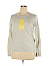 J. Crew Factory Store Ivory Pullover Sweater Size XL - photo 1