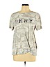 DKNY Gray Short Sleeve T-Shirt Size L - photo 1