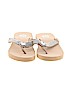 Yellow Box Tan Flip Flops Size 9 - photo 2
