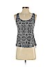 Ambiance by Bernadette 100% Rayon Black Tank Top Size S - photo 1