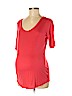 Motherhood 100% Modal Red Short Sleeve T-Shirt Size M - photo 1