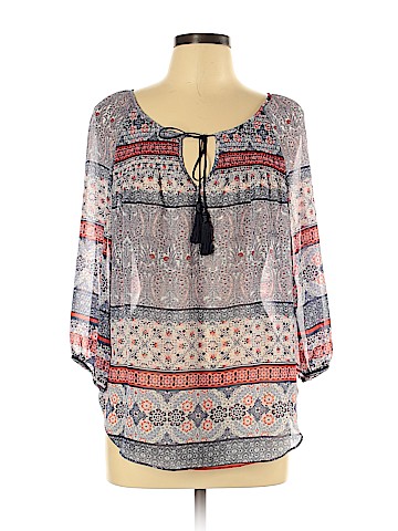 BCX 3/4 Sleeve Blouse (view 1)