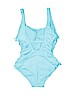 DKNY Blue One Piece Swimsuit Size 6 - photo 2