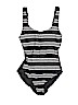 DKNY Black One Piece Swimsuit Size 10 - photo 1