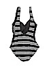 DKNY Black One Piece Swimsuit Size 10 - photo 2
