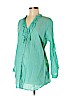 Motherhood 100% Cotton Blue 3/4 Sleeve Blouse Size M - photo 1