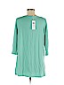 Eileen Fisher Teal 3/4 Sleeve Top Size M - photo 2