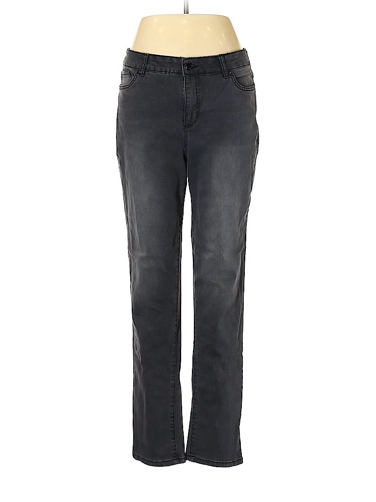 Bandolino Solid Black Jeans Size 12 - 80% off | thredUP