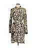 Diane von Furstenberg 100% Silk Green Casual Dress Size 6 - photo 1