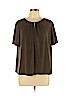 H&M Green Short Sleeve Top Size L - photo 1