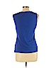 Vince Camuto Blue Sleeveless Top Size L - photo 2