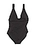 DKNY Black One Piece Swimsuit Size 10 - photo 1