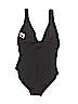 DKNY Black One Piece Swimsuit Size 8 - photo 2