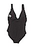 DKNY Black One Piece Swimsuit Size 10 - photo 2