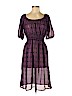 Mossimo 100% Polyester Purple Casual Dress Size M - photo 1