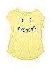 SO 100% Cotton Yellow Short Sleeve T-Shirt Size 16 - photo 1
