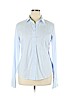 Grace Elements Blue Long Sleeve Blouse Size 14 - photo 1