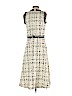 C&M Collection 100% Polyester Ivory Cocktail Dress Size EU 36 / US 6 - photo 2