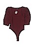 Forever 21 Burgundy Bodysuit Size M - photo 1