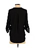 Lush 100% Polyester Black Long Sleeve Blouse Size S - photo 2
