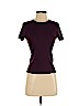 Victoria's Secret Pink Burgundy Short Sleeve Top Size S - photo 1