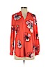 Vince Camuto Red Long Sleeve Blouse Size XS - photo 1