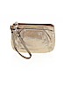 Coach 100% Leather Gold Leather Wristlet One size - photo 1