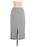 Babaton Gray Casual Skirt Size 6 - photo 2