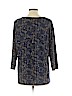 Susan Graver Blue 3/4 Sleeve Top Size XL - photo 2