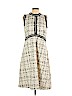 C&M Collection 100% Polyester Ivory Cocktail Dress Size EU 44 / US 14 - photo 1