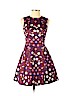 Cynthia Rowley TJX 100% Polyester Burgundy Casual Dress Size 2 - photo 1