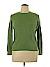 Kim Rogers 100% Cotton Green Pullover Sweater Size XL (petite) - photo 1