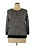 Apt. 9 Black Pullover Sweater Size XL - photo 1