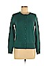 Lord & Taylor 100% Cashmere Blue Cashmere Cardigan Size M (petite) - photo 1