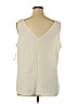 Old Navy 100% Cotton Ivory Sleeveless Blouse Size XL - photo 2