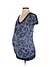 A Pea in the Pod Blue Short Sleeve Top Size S - photo 1