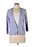 American Eagle Outfitters 100% Cotton Purple Cardigan Size L - photo 1