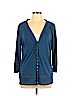 Assorted Brands Blue Cardigan Size XL - photo 1