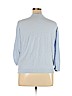 Ann Taylor LOFT Outlet 100% Cotton Blue Cardigan Size XL - photo 2