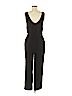 Forever 21 100% Polyester Black Jumpsuit Size L - photo 2