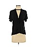 Free People Black Short Sleeve Top Size S (petite) - photo 1