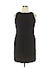 INC International Concepts 100% Wool Black Casual Dress Size 14 - photo 1