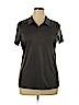 Unbranded 100% Polyester Gray Short Sleeve Polo Size XL - photo 1