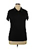 Unbranded 100% Polyester Black Short Sleeve Polo Size XL - photo 1