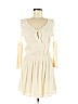 American Eagle Outfitters 100% Rayon Ivory Casual Dress Size M - photo 1