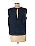 Rag & Bone/JEAN 100% Tencel Blue Sleeveless Blouse Size M - photo 2