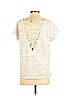 Cynthia Rowley TJX Ivory Short Sleeve Top Size S - photo 2