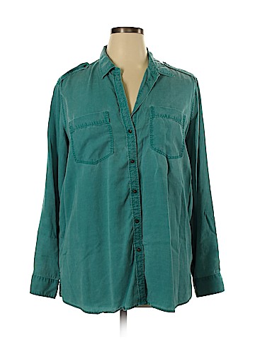 Express Long Sleeve Button-Down Shirt (view 1)