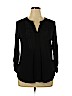 Cable & Gauge Black Long Sleeve Top Size XL - photo 1